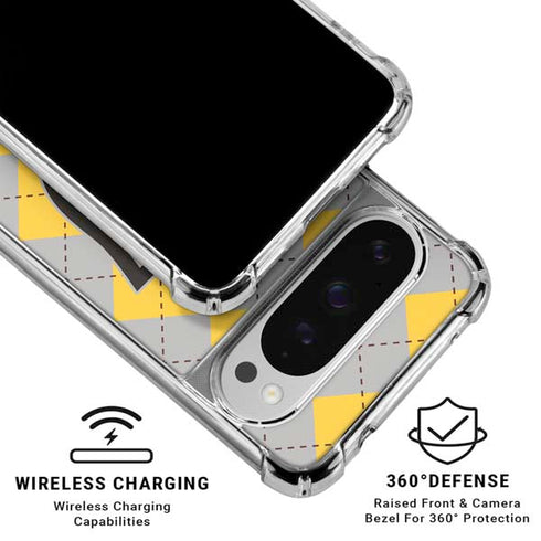 Wizarding World Harry Potter Hufflepuff Crest Google Pixel 10 Pro XL Clear Case